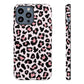 Leopard print pink - tough case