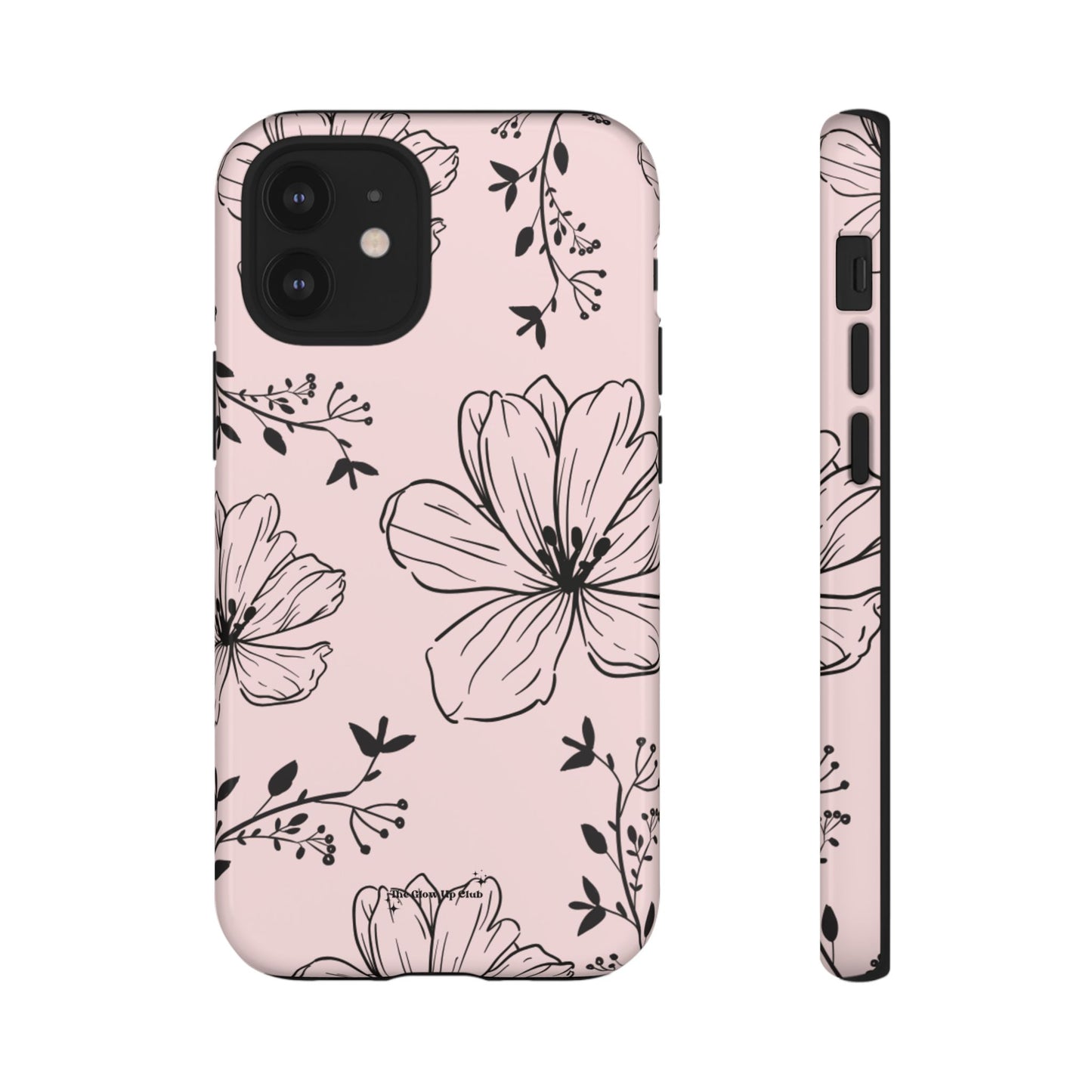 Realistic flowers pink - tough case