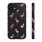 Rose gold flamingos - tough case