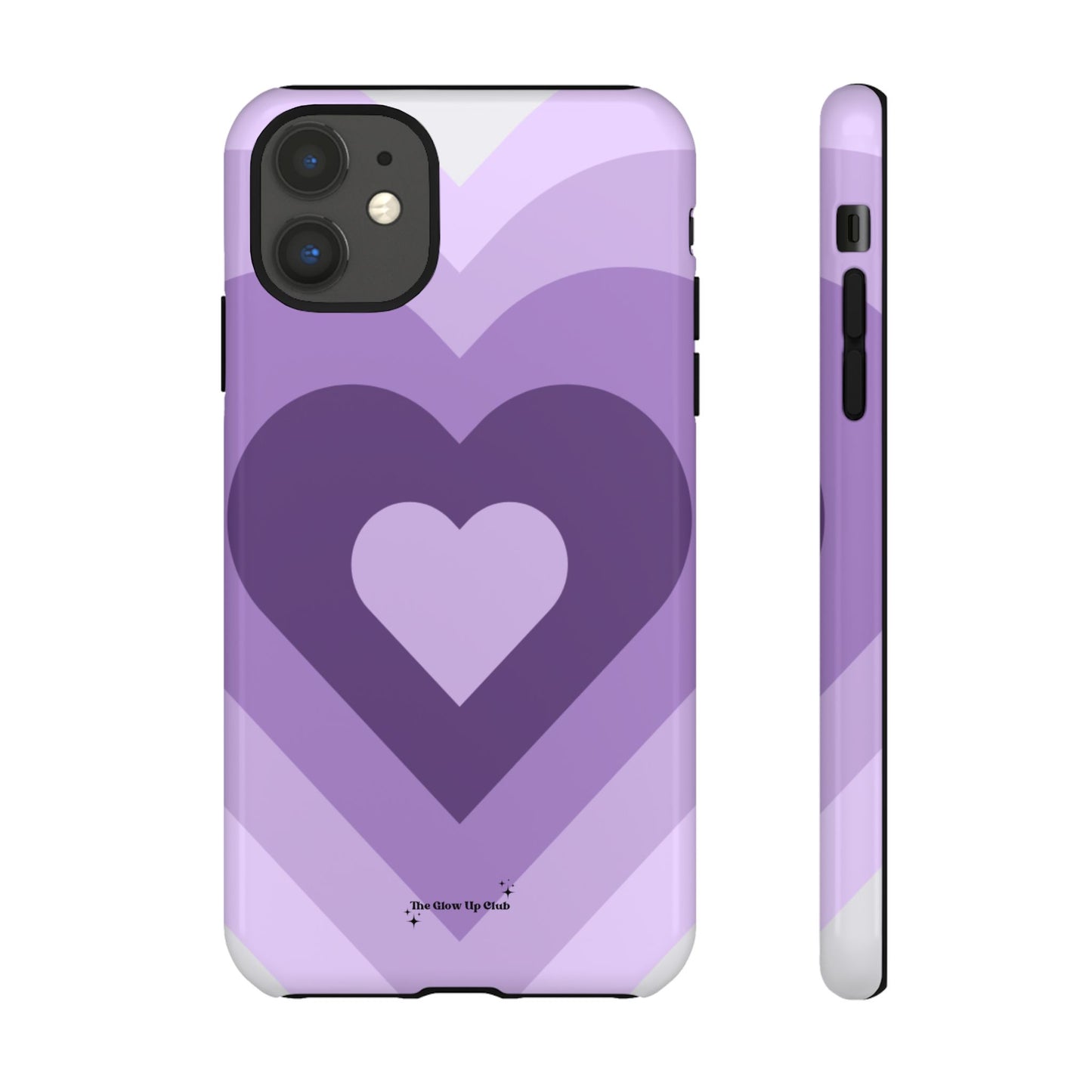 Heart layers purple - tough case