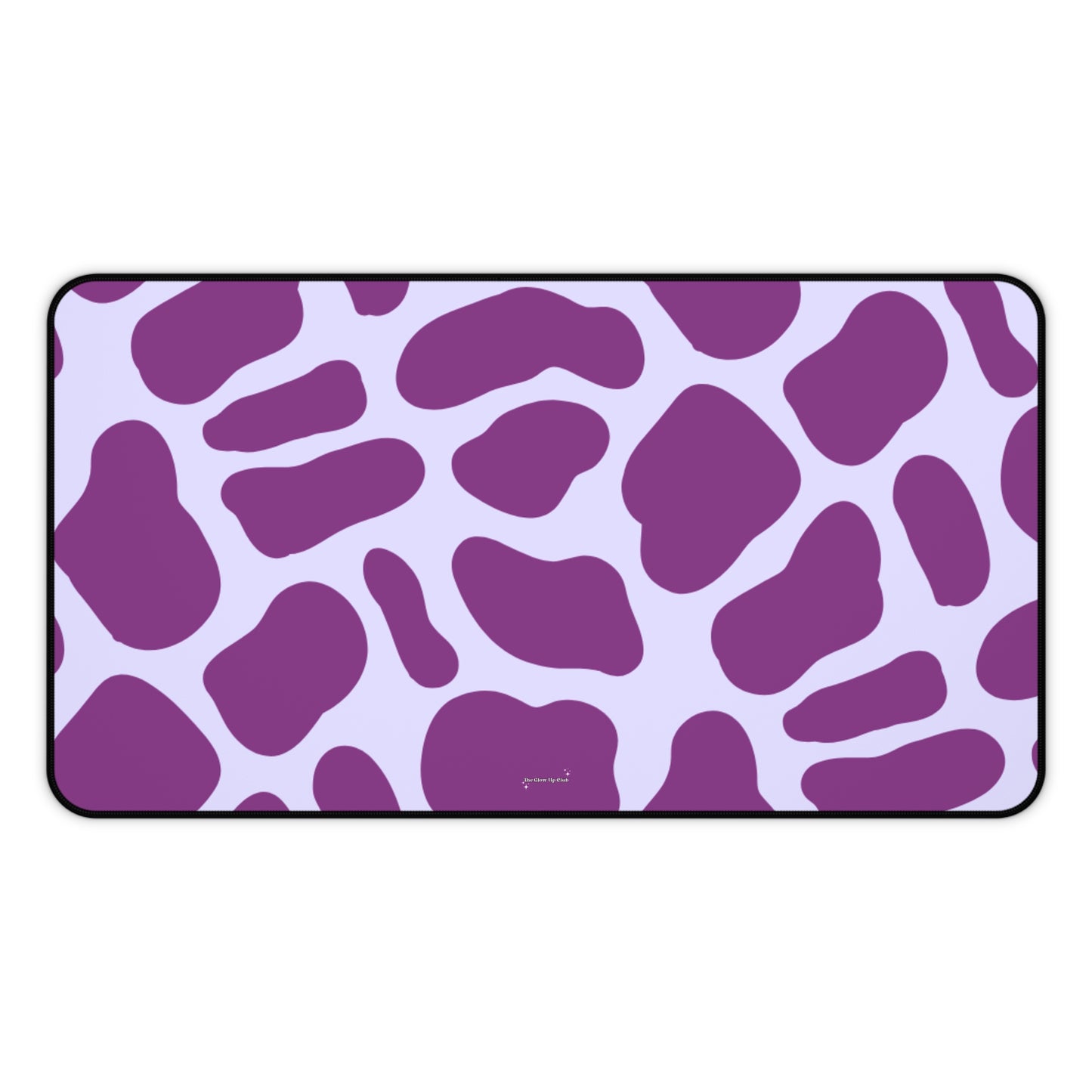 Purple giraffe - Desk Mat