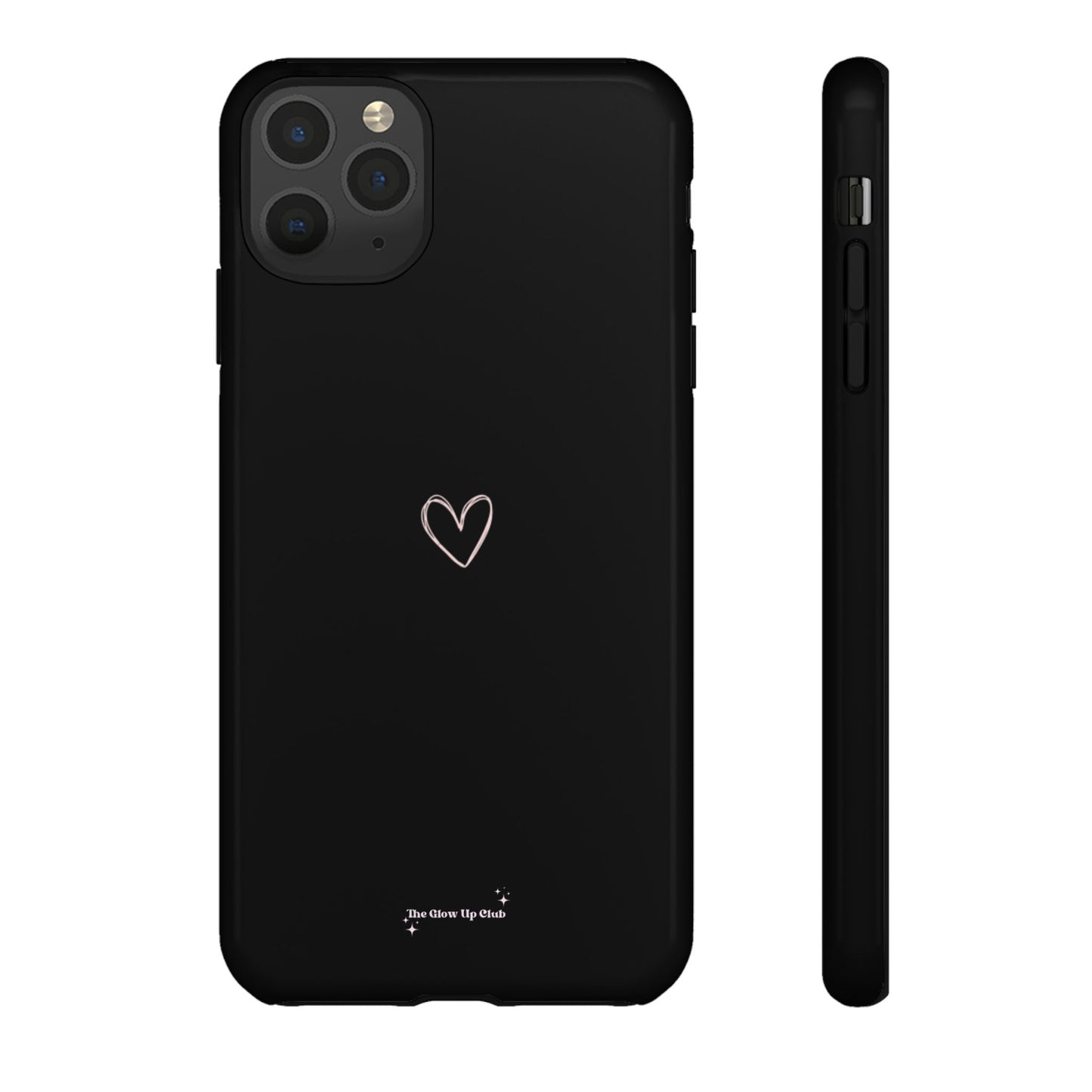 Minimalistic heart black - tough case