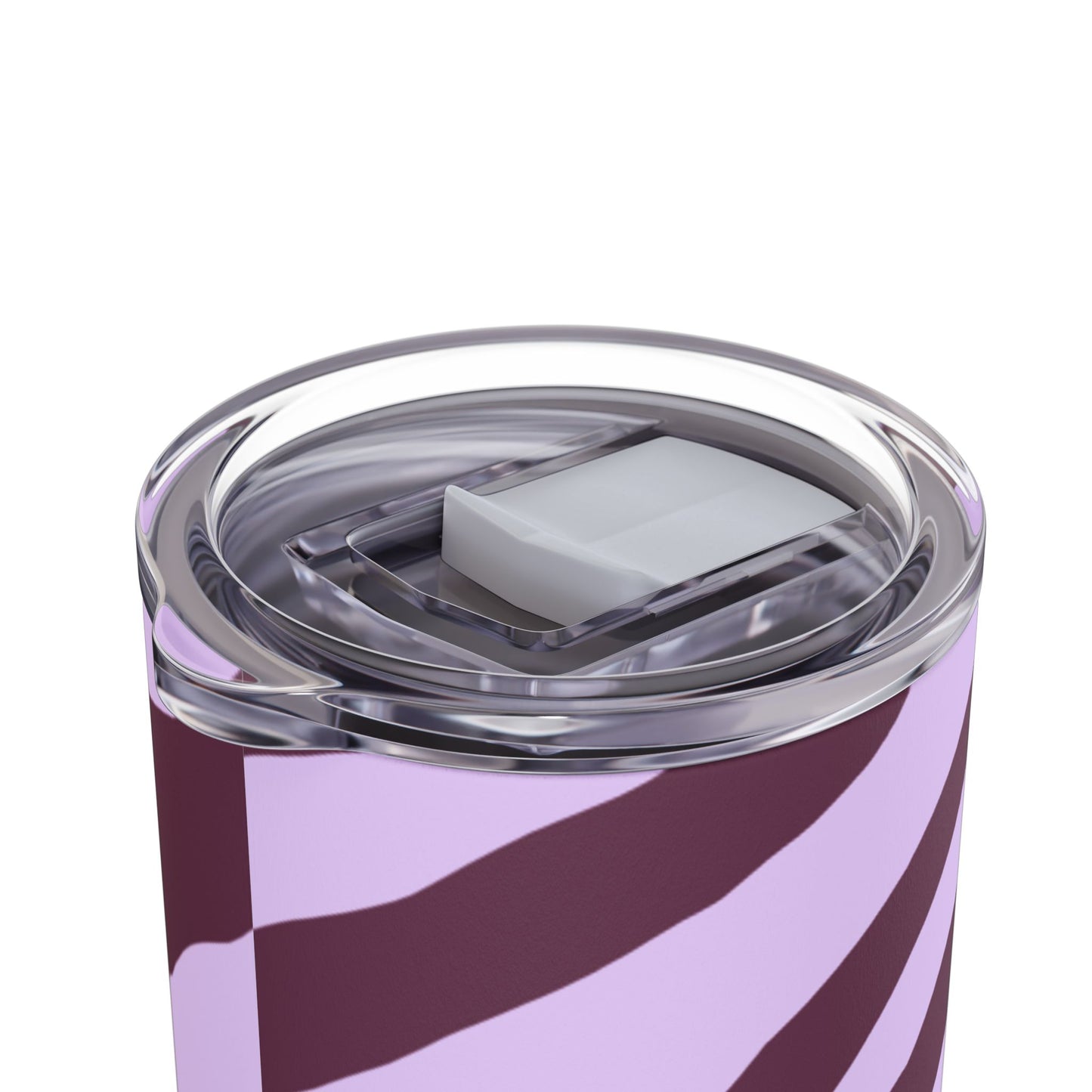 Zebra print purple Tumbler, 20oz