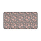 Small roses brown - Desk Mat