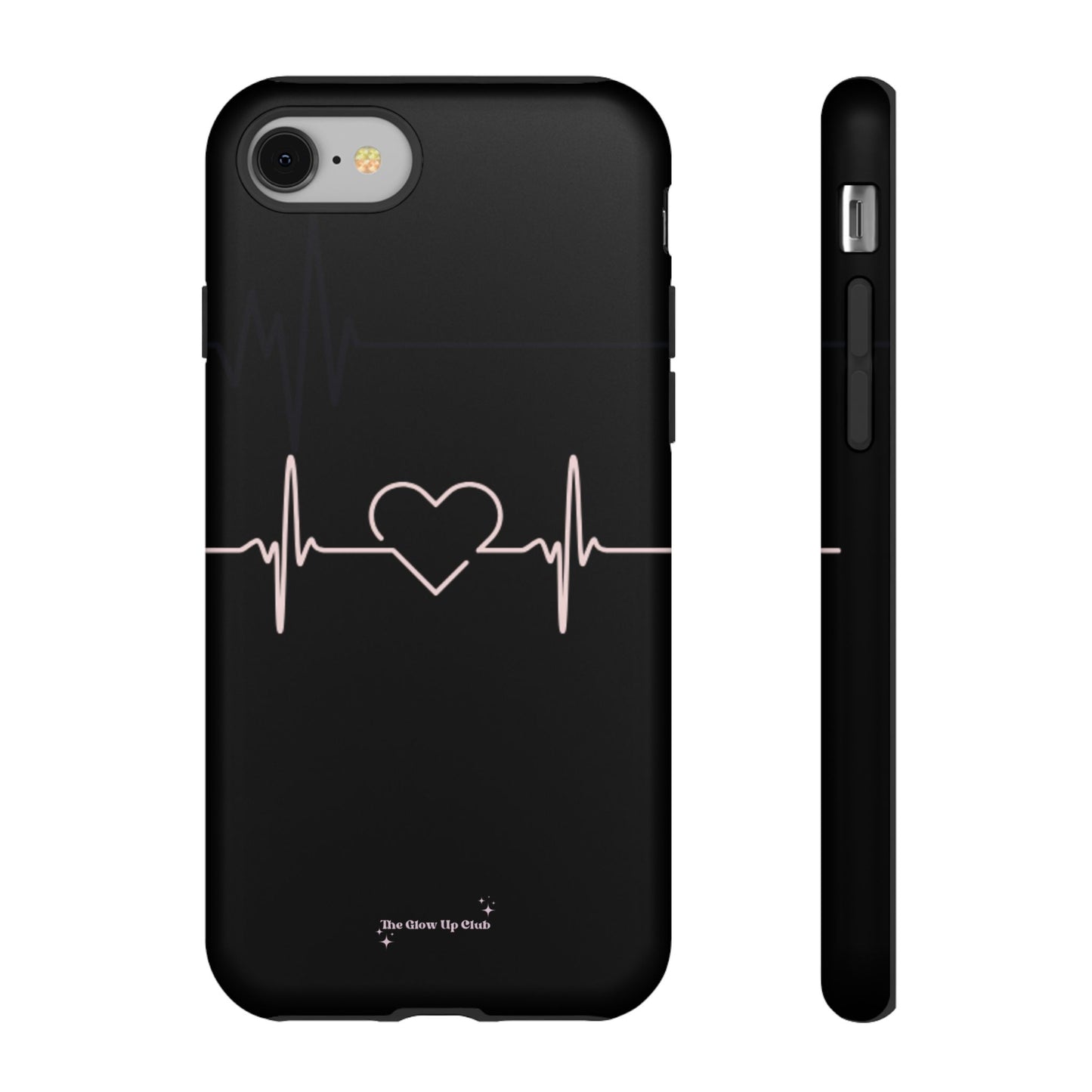 Heart line black - tough case