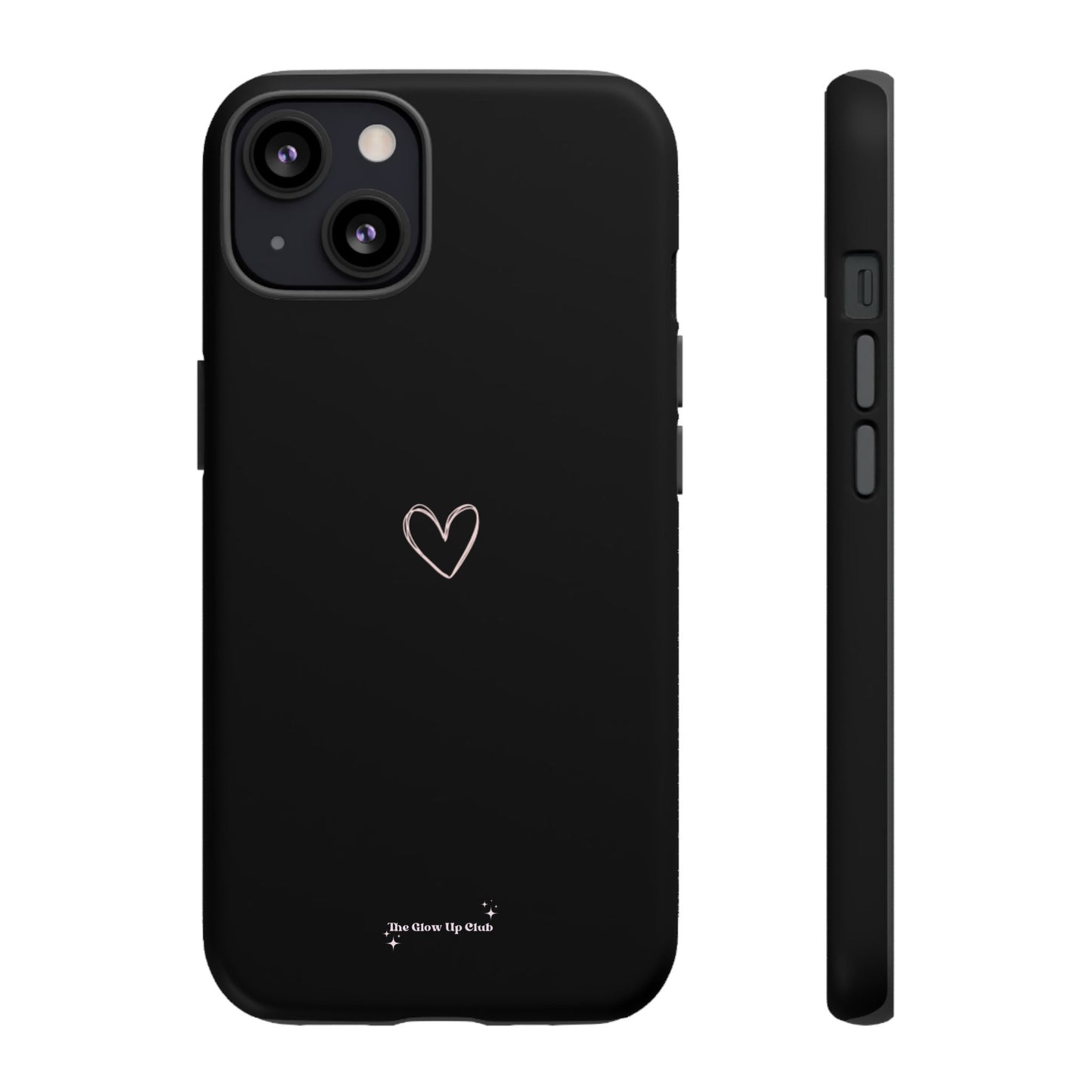 Minimalistic heart black - tough case