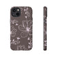 Realistic flowers grey - tough case