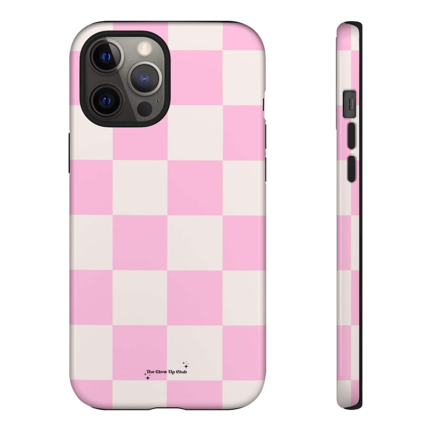 Pink white checkers - tough case