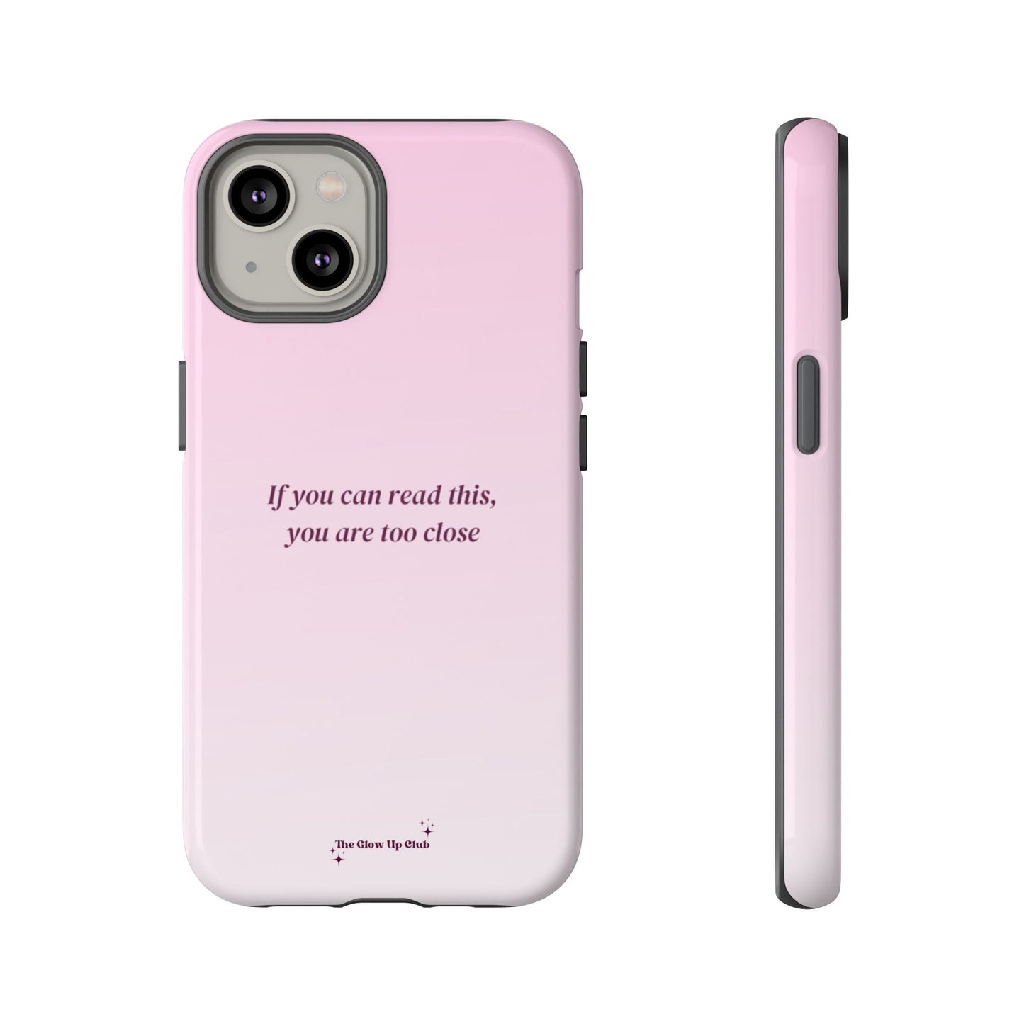 If you can read this pink - tough case