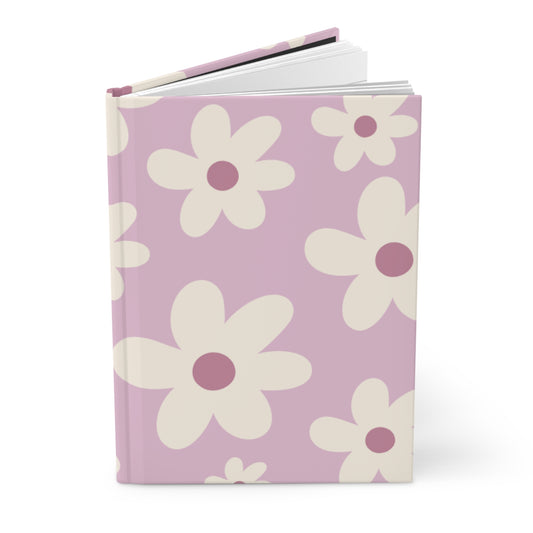 Floral pattern purple Journal