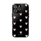 Black heart pattern - tough case