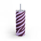 Zebra print purple Tumbler, 20oz