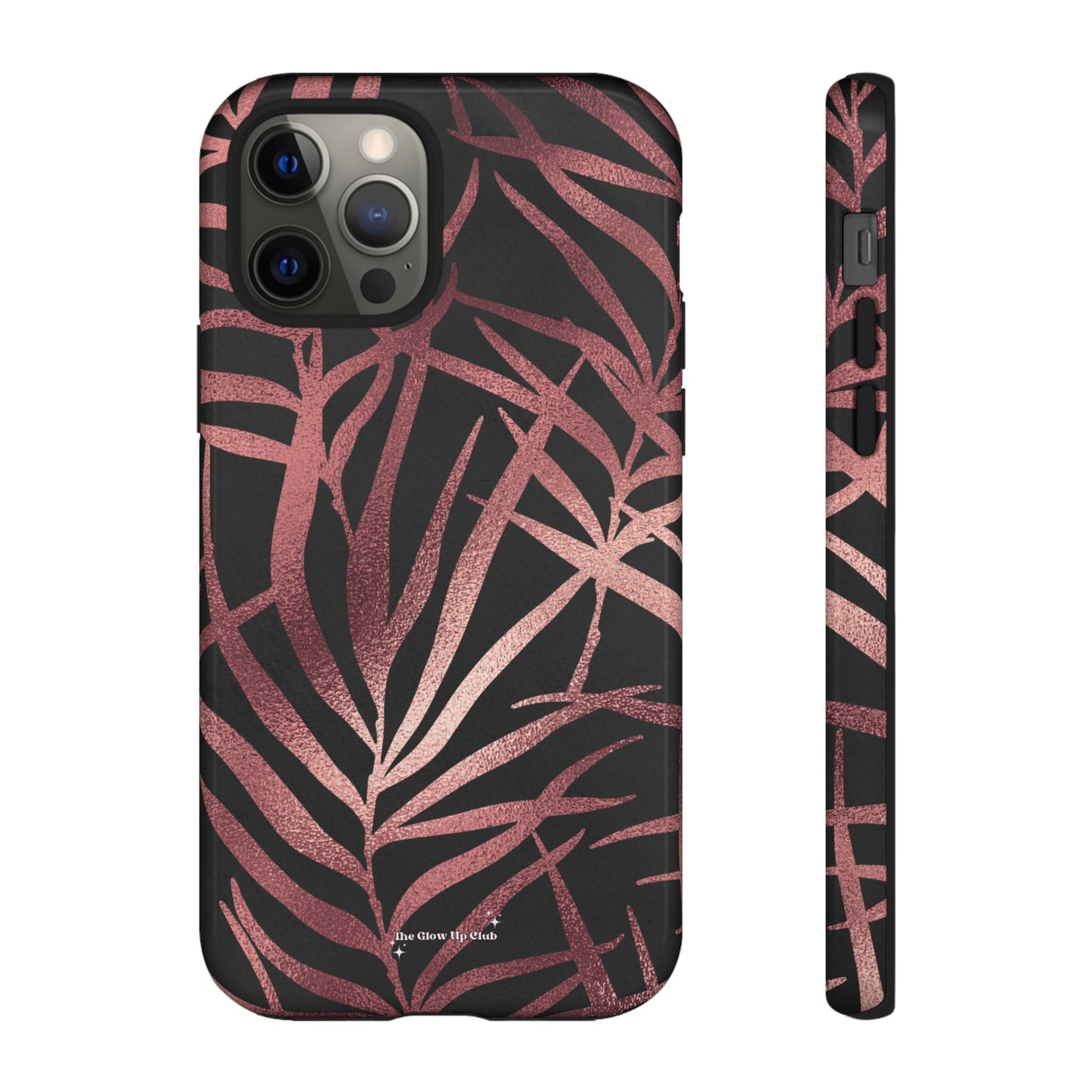 Rose gold leaves - tough case