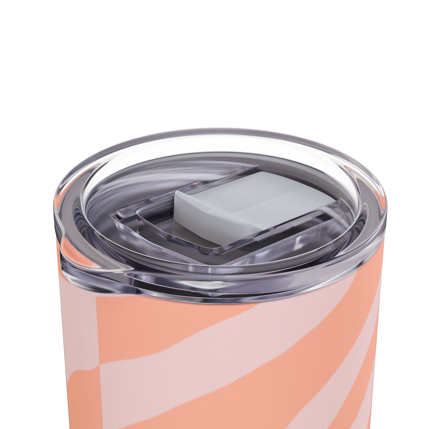 Zebra pink orange print Tumbler, 20oz