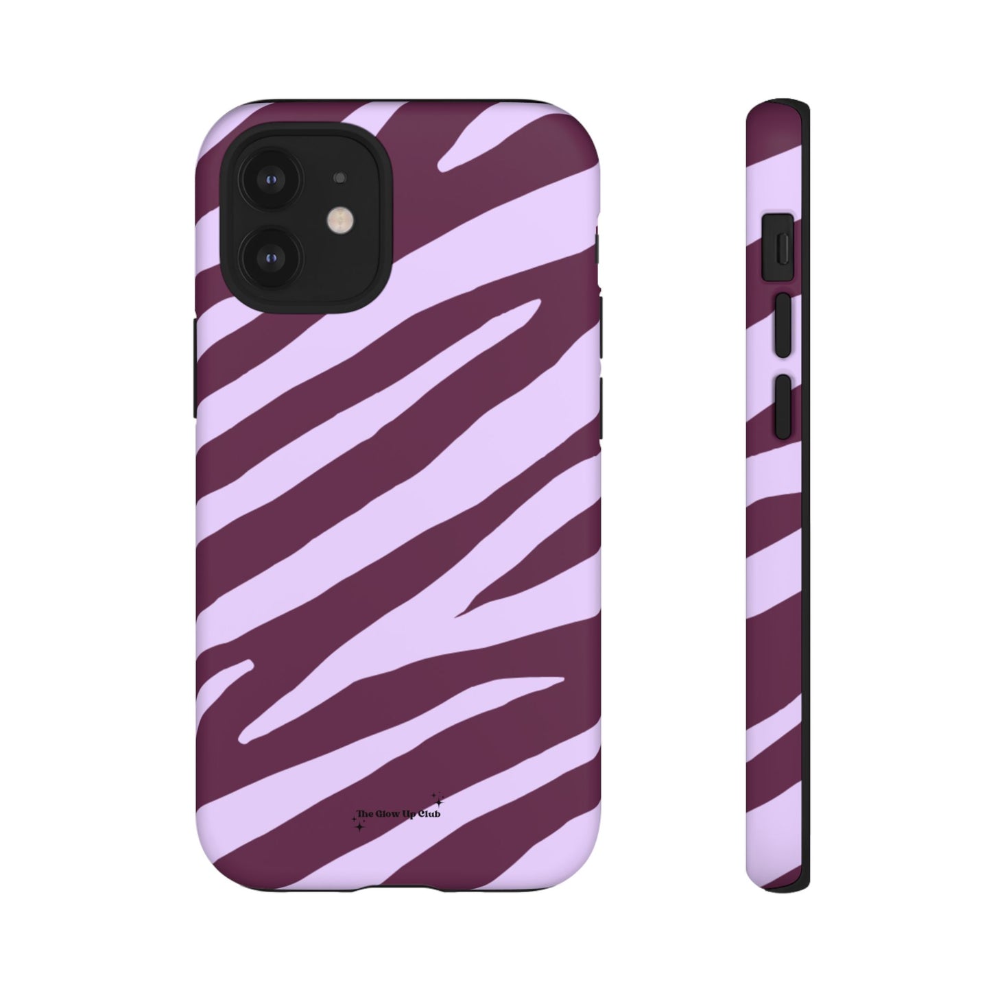 Zebra print purple - tough case