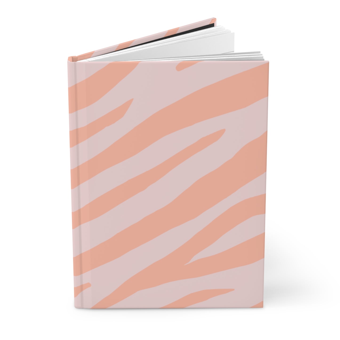 Zebra print orange Journal