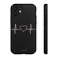 Heart line black - tough case