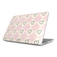 Pink heart checkers MacBook Case