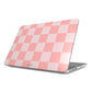 Pink checkers MacBook Case