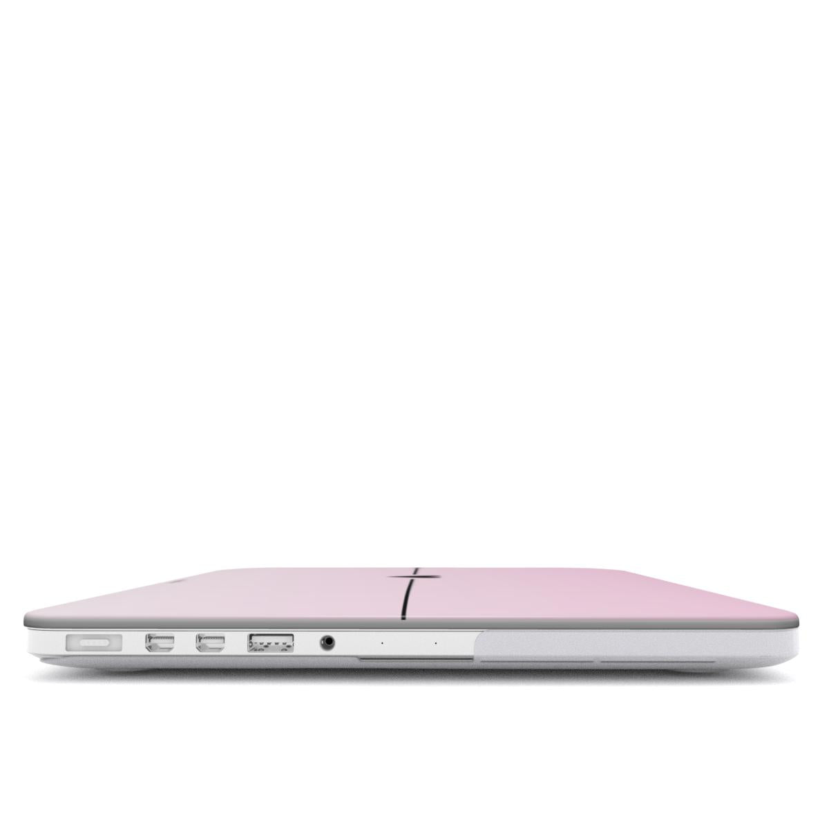 Pastel heart pink MacBook Case