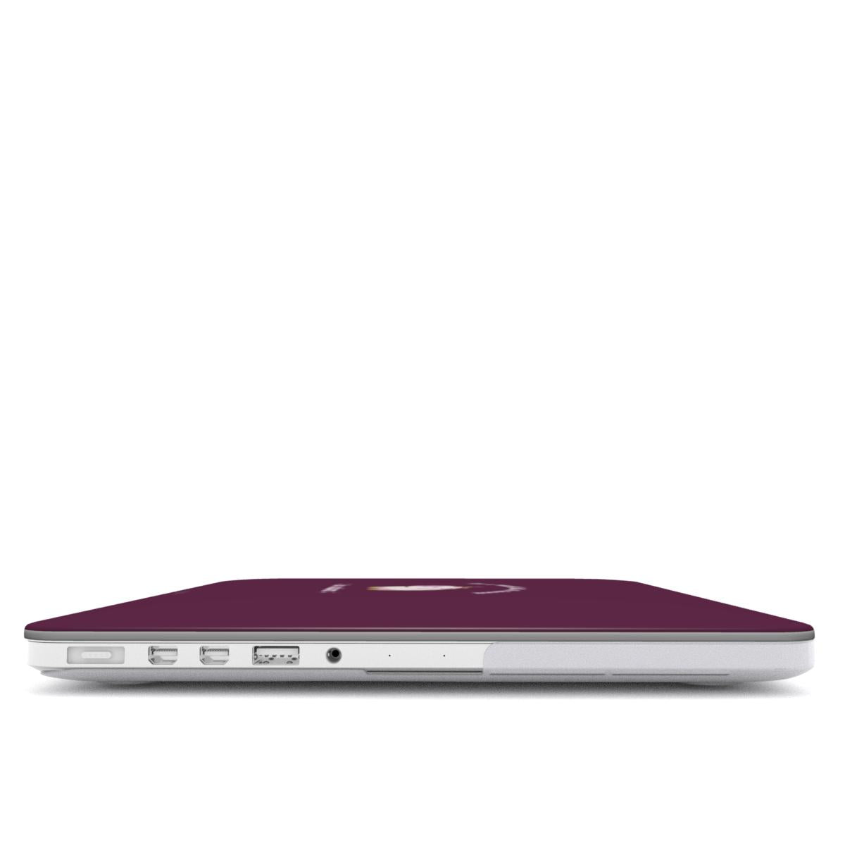 In a world full of sheep burgundy MacBook Case