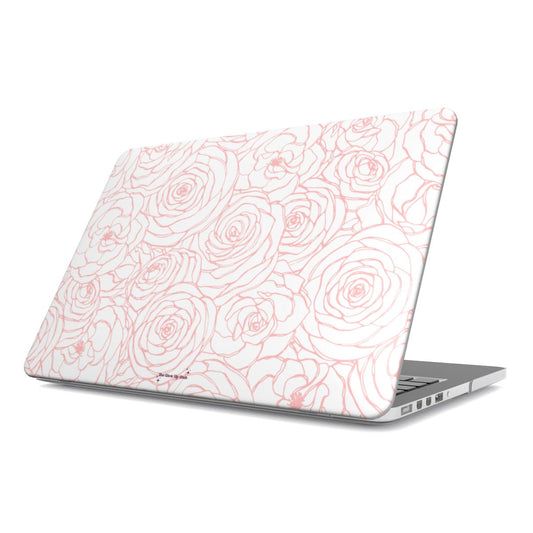 Roses pink MacBook Case