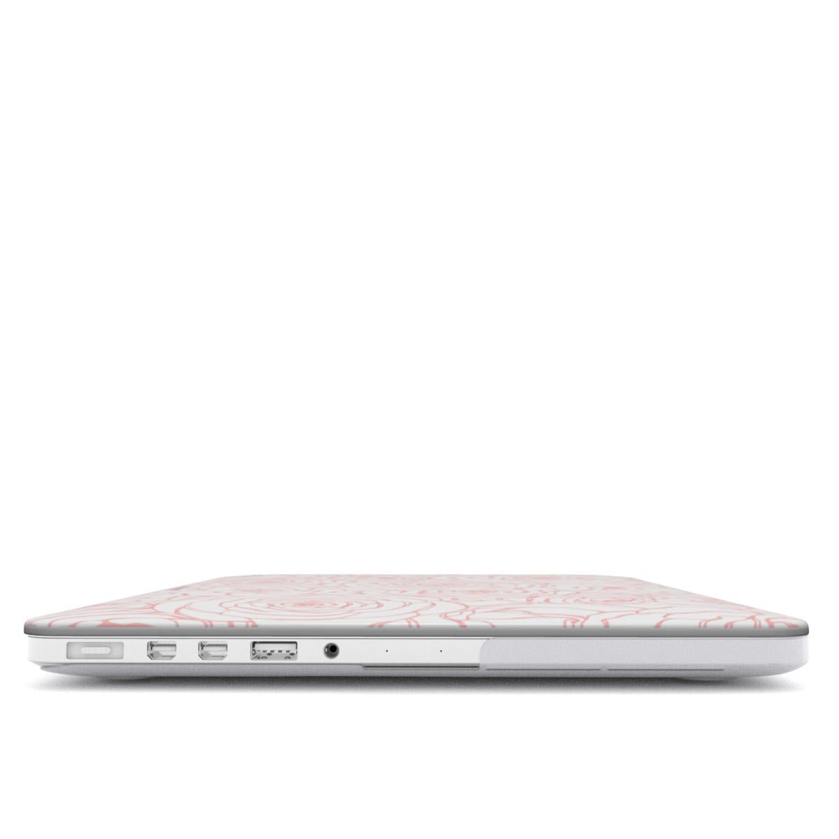 Roses pink MacBook Case