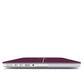 Simple ribbon burgundy MacBook Case