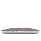 Small roses brown MacBook Case
