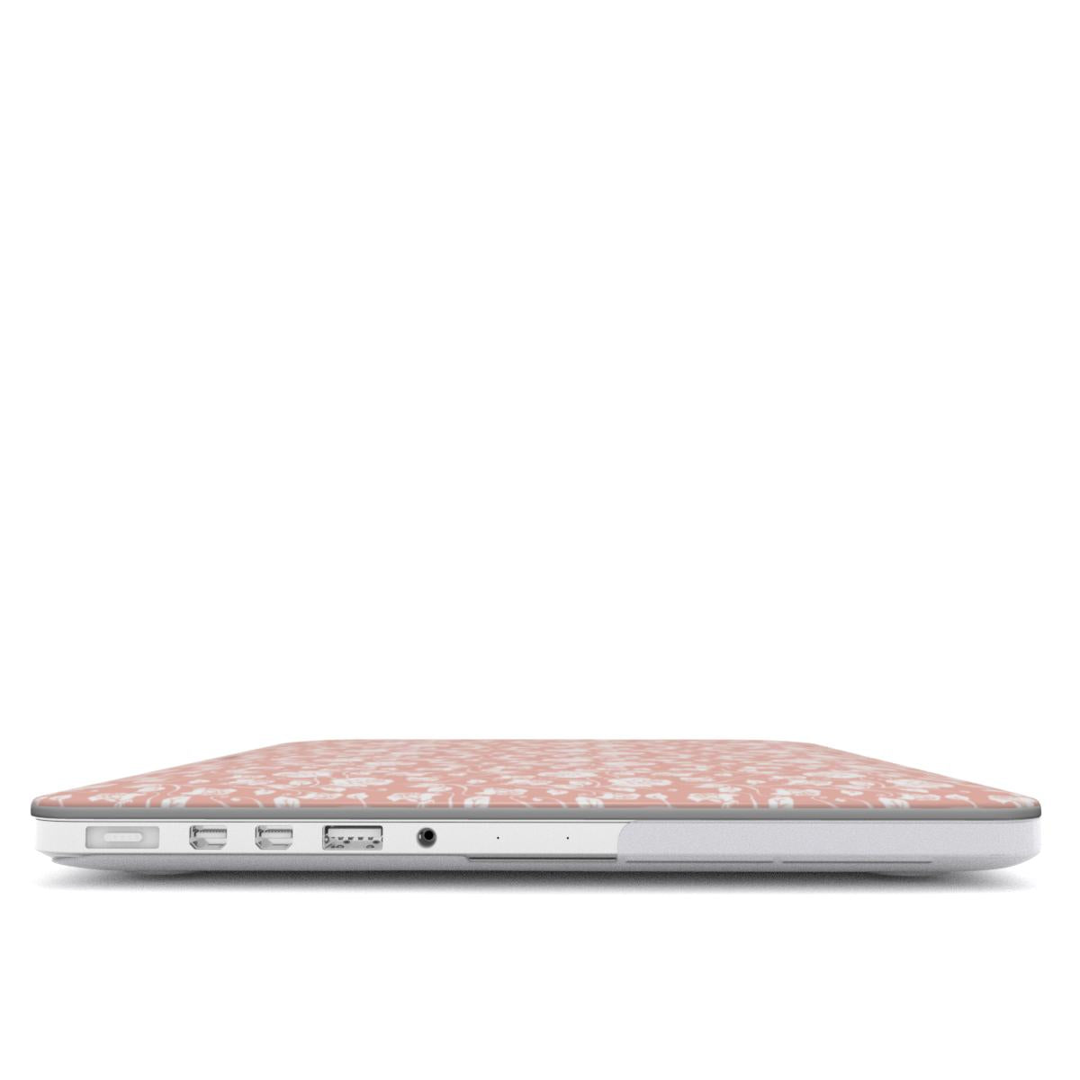 Small roses pink MacBook Case