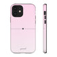 Pastel pink heart - tough case