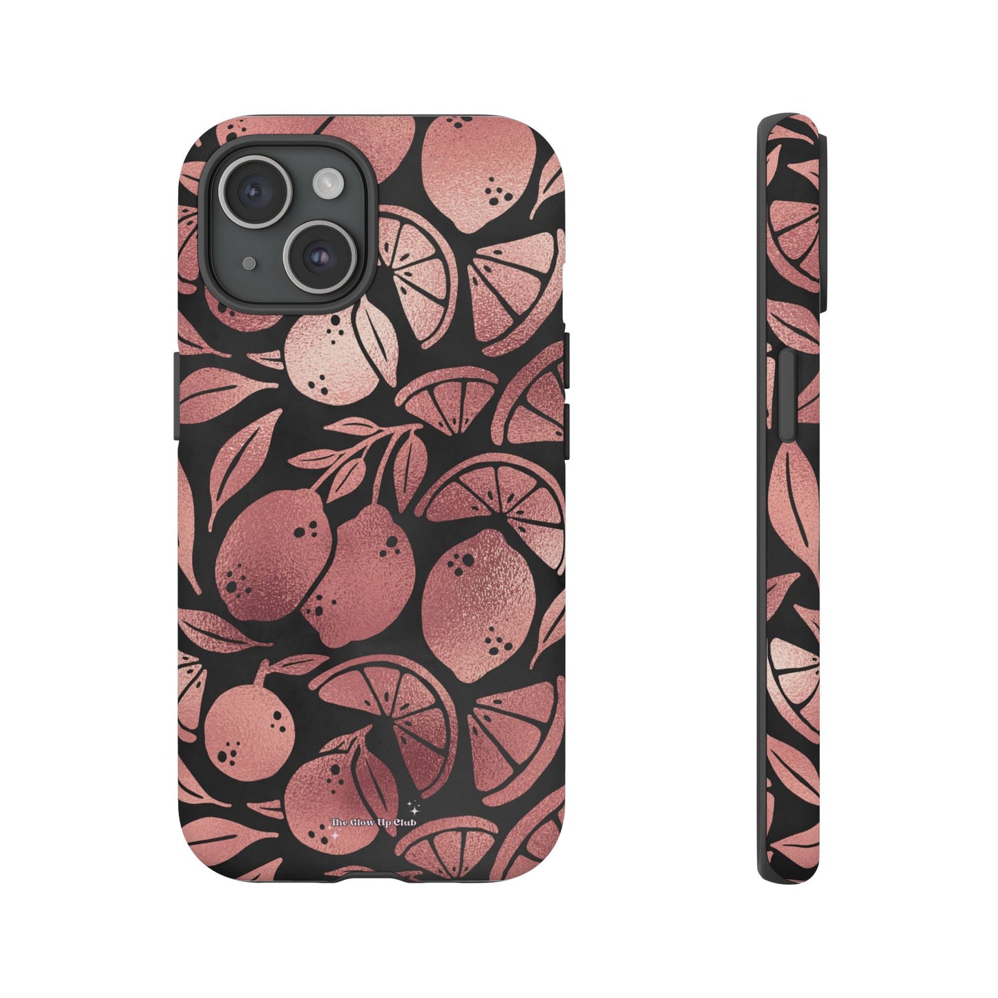 Rose gold lemons - tough case