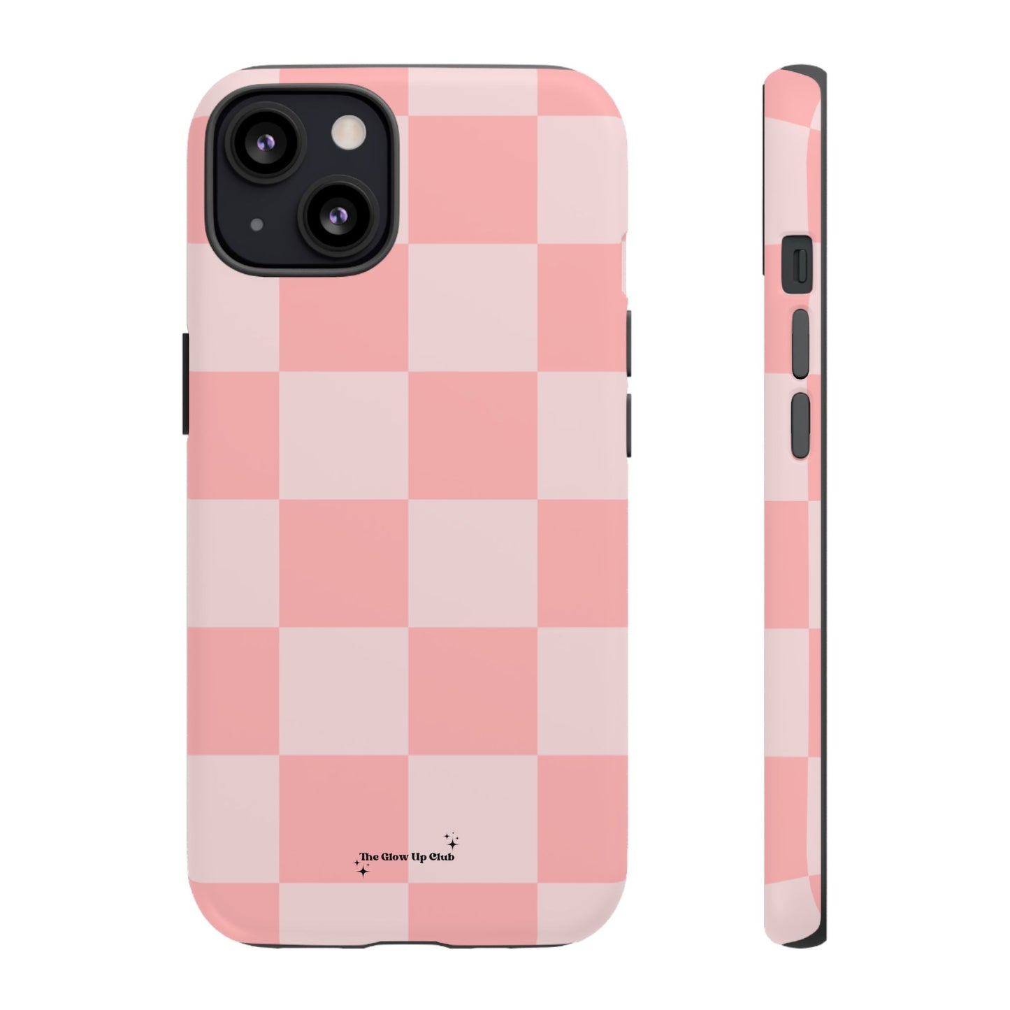 Pink orange checkers - tough case