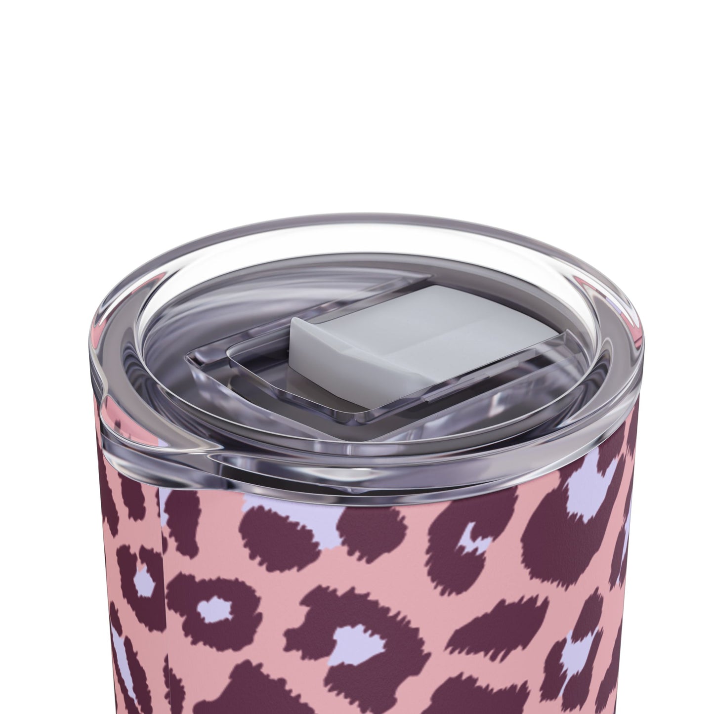 Leopard print purple Tumbler, 20oz