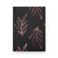 Rose gold leaves minimalistic Journal