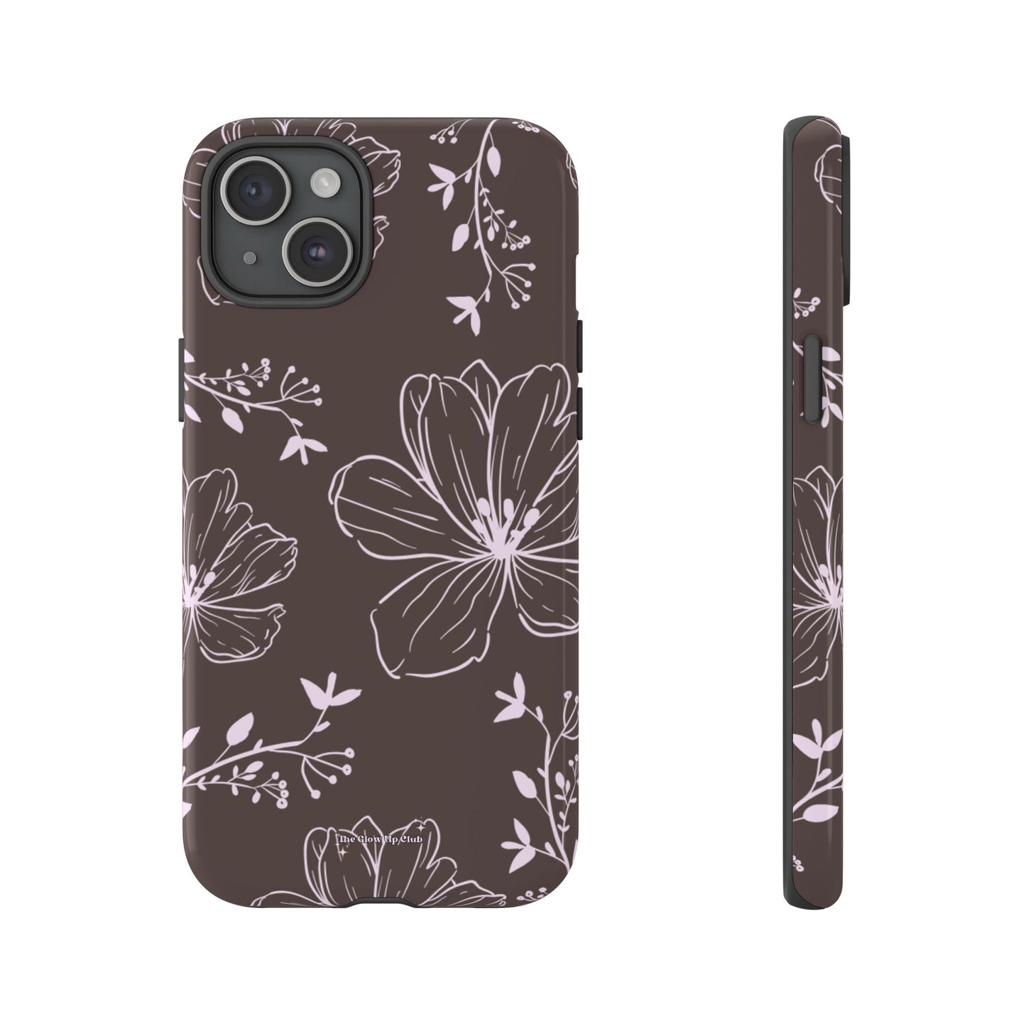 Realistic flowers grey - tough case