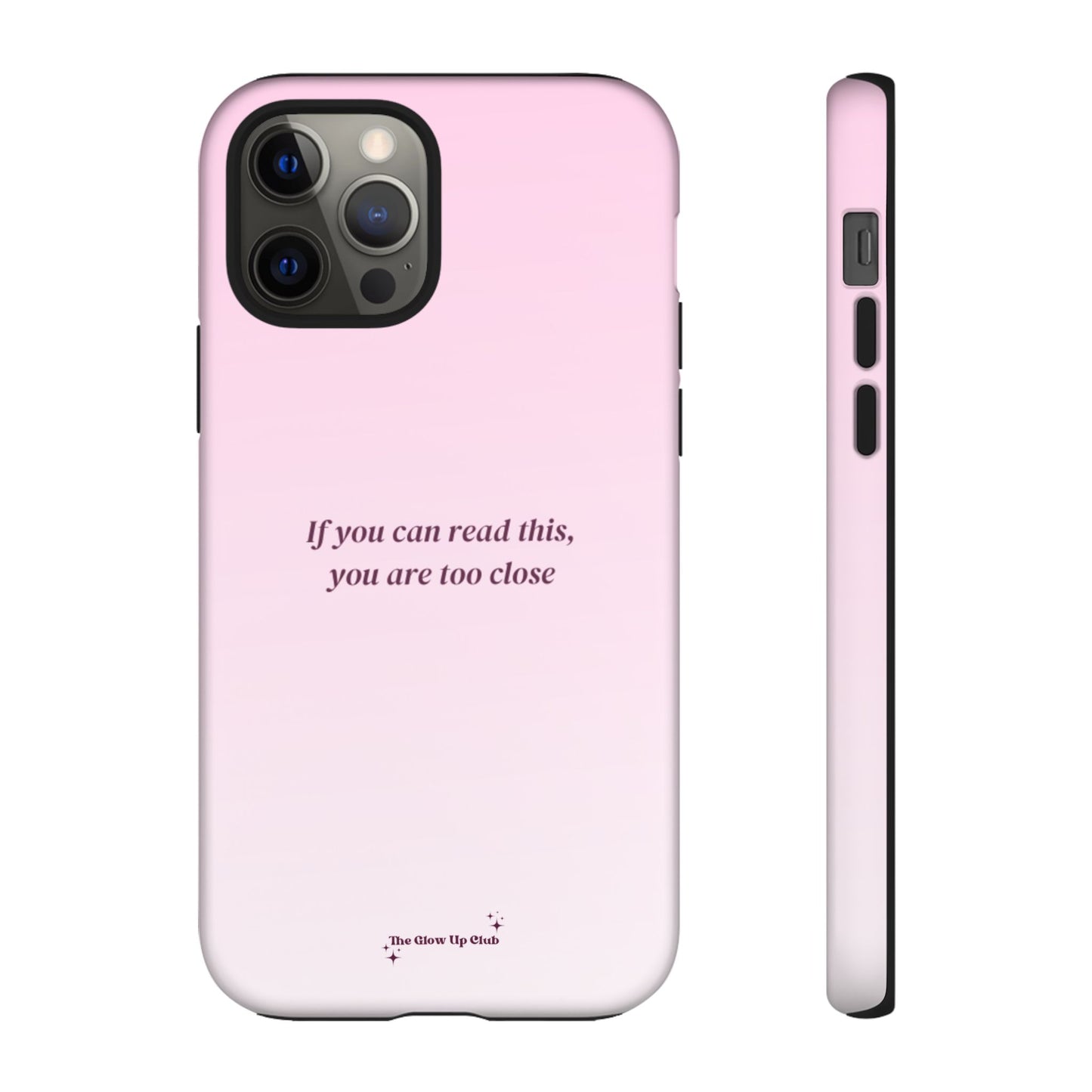 If you can read this pink - tough case