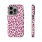 Leopard print double pink - tough case