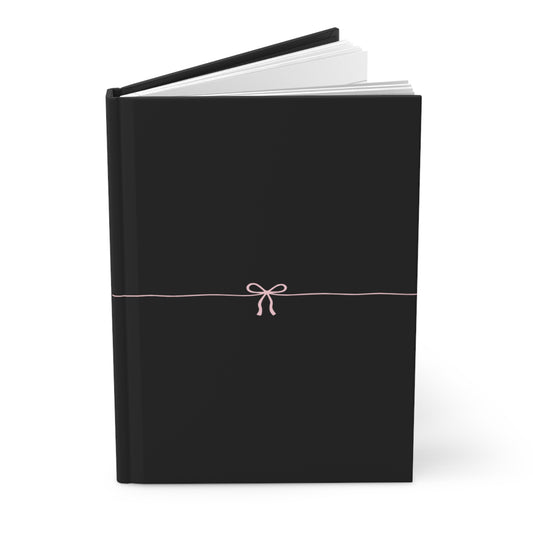 Minimalistic ribbon black Journal