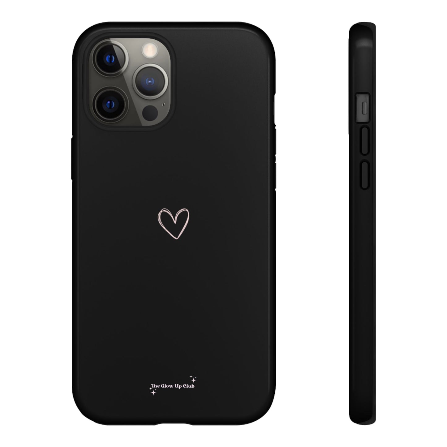 Minimalistic heart black - tough case