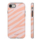 Zebra print orange - tough case