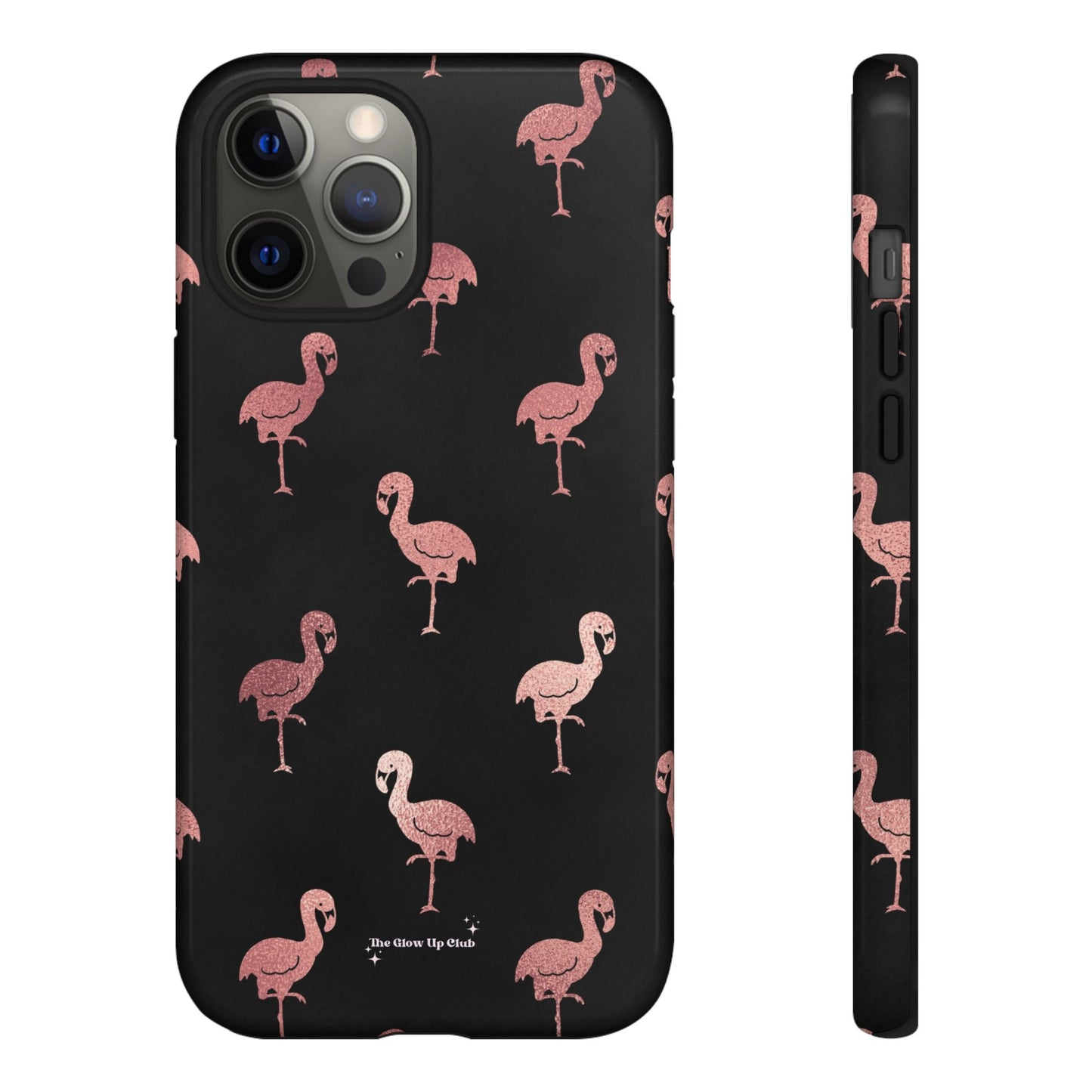 Rose gold flamingos - tough case