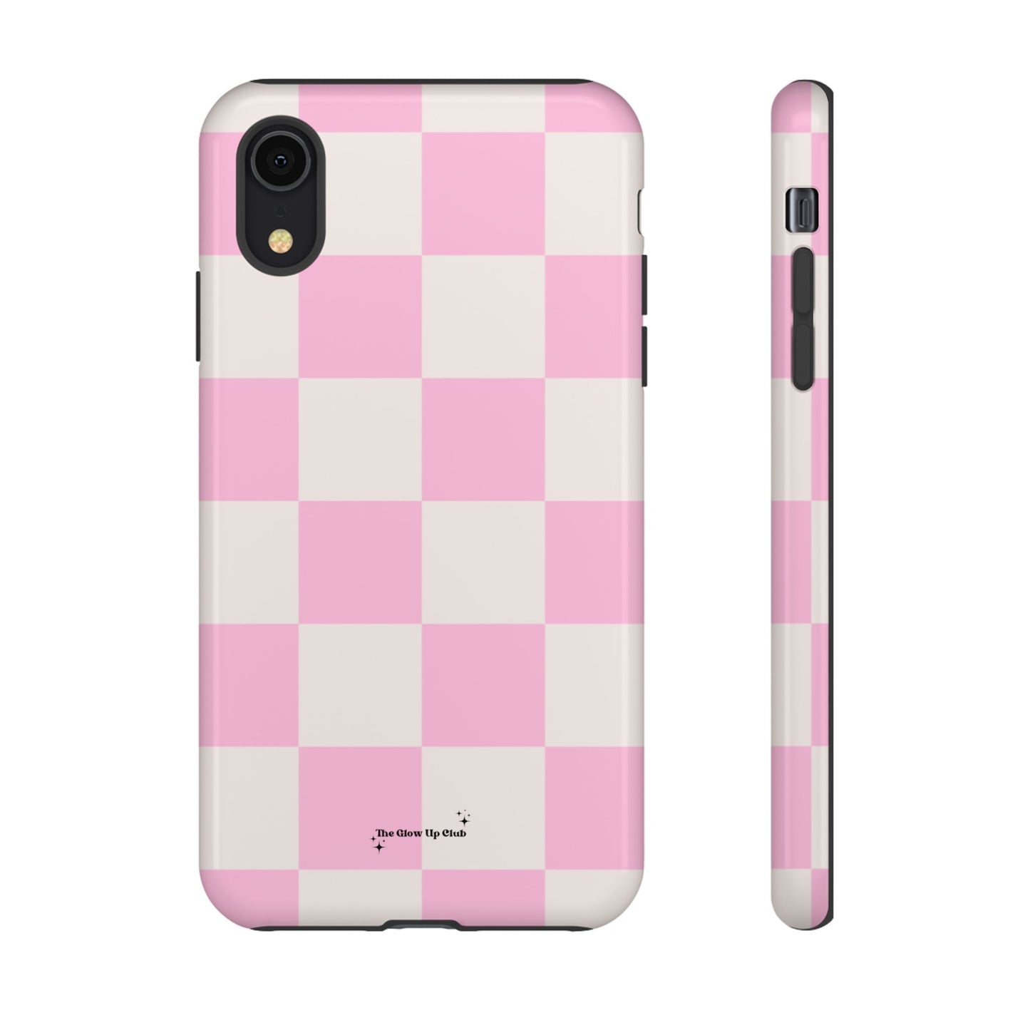 Pink white checkers - tough case