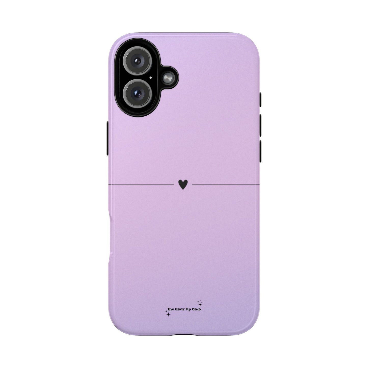 Pastel purple heart - tough case