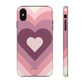 Heart layers pink - tough case