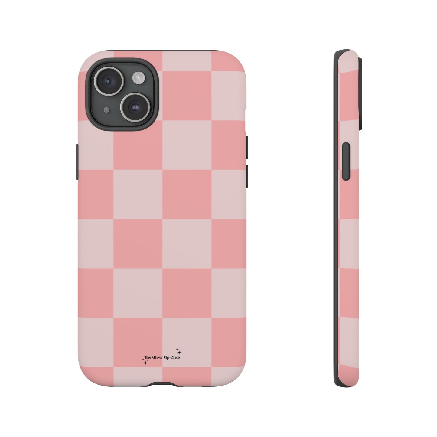 Pink orange checkers - tough case