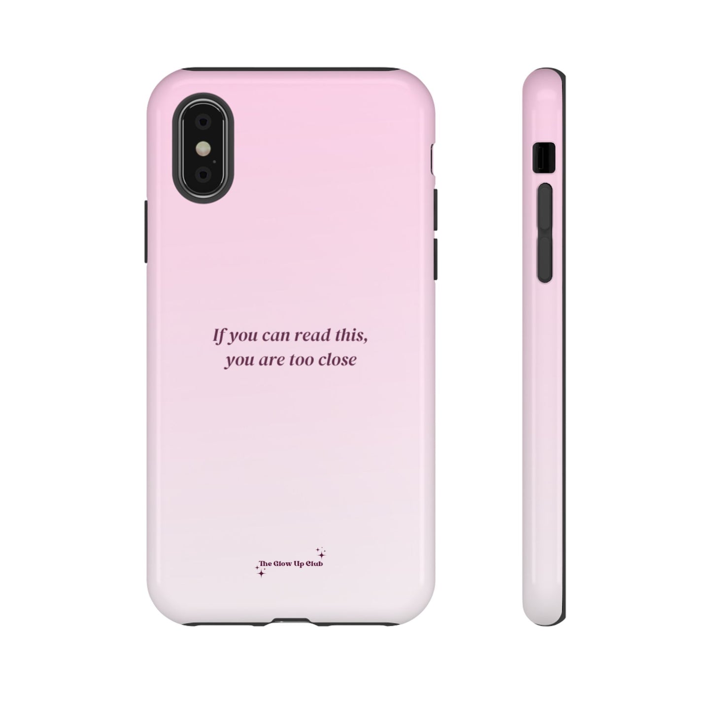 If you can read this pink - tough case