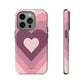 Heart layers pink - tough case