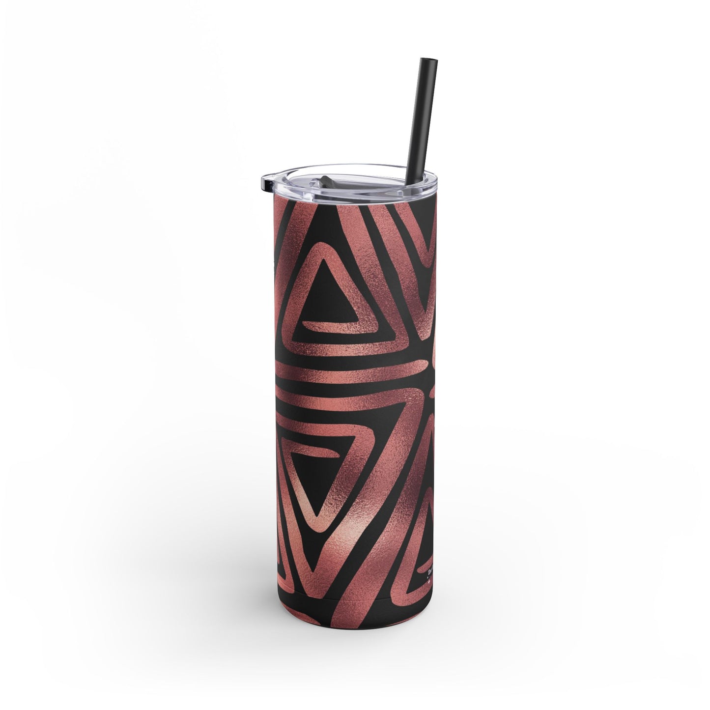 Rose gold triangles Tumbler, 20oz