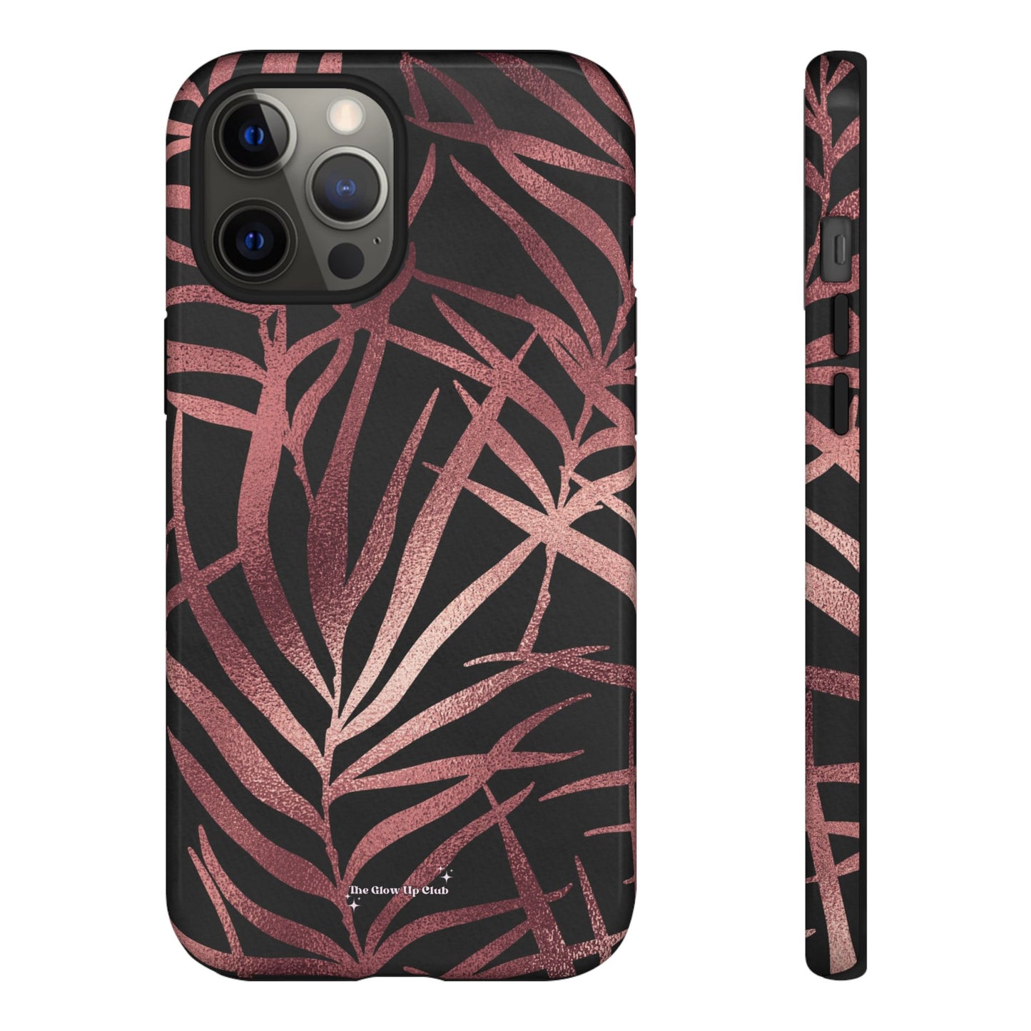 Rose gold leaves - tough case